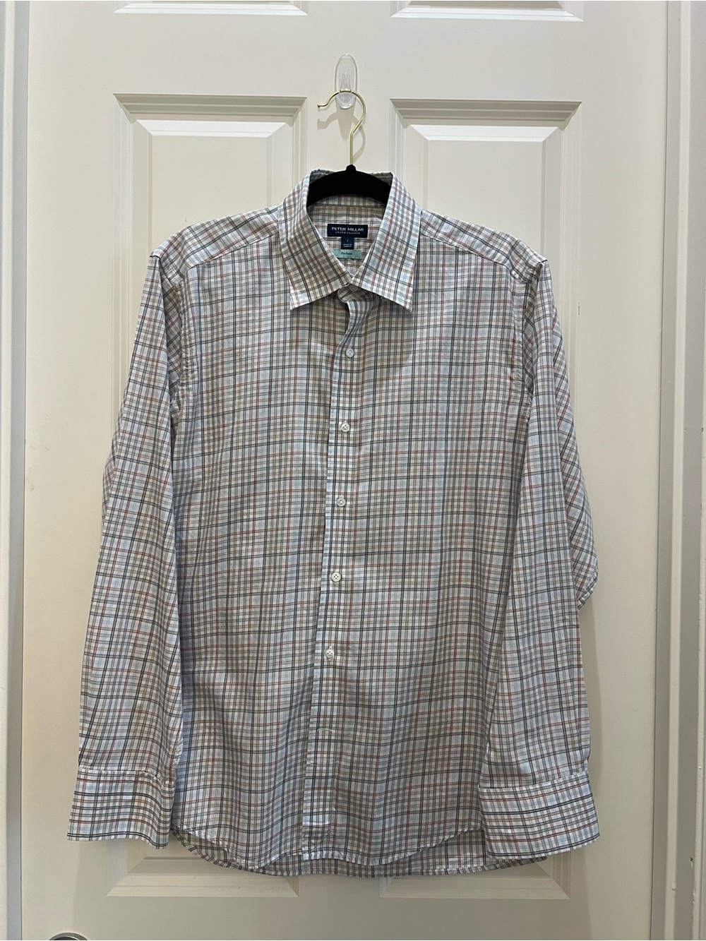 Peter Millar Orvieto Cotton Shirt- Size L
